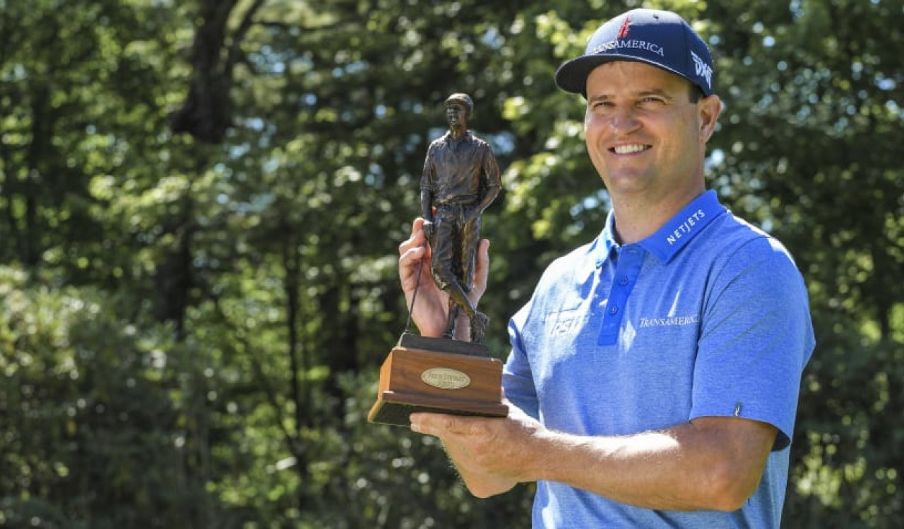 Zach Johnson honored with PGA Tour's Payne Stewart Award